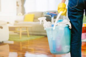 Las Vegas home flood damage cleanup and water extraction service in residential neighborhood